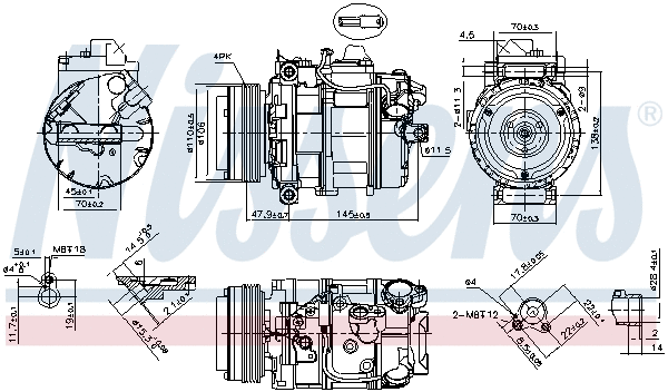Compressor, air conditioning