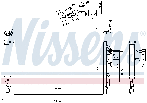 Condenser, air conditioning