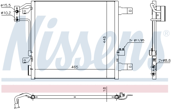 Condenser, air conditioning