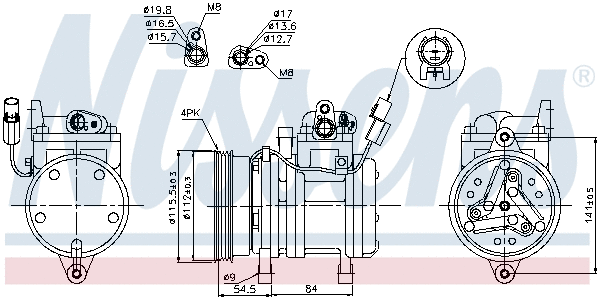 Compressor, air conditioning