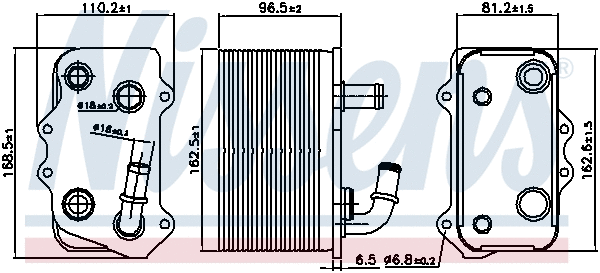 Oil Cooler, manual transmission