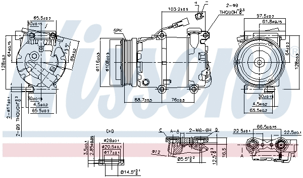 Compressor, air conditioning