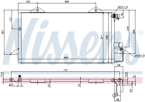Condenser, air conditioning