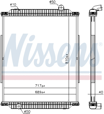 Radiator, engine cooling (637890)