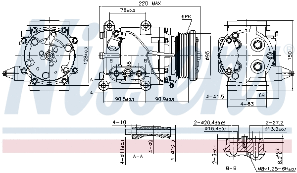 Compressor, air conditioning