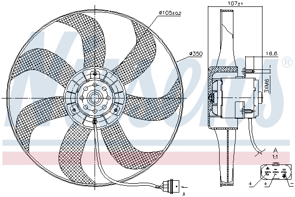 Fan, engine cooling