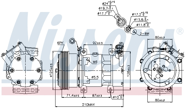 Compressor, air conditioning