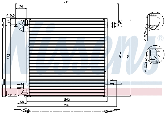 Condenser, air conditioning