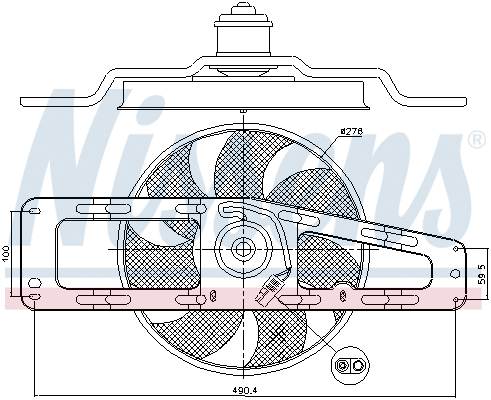 Fan, engine cooling