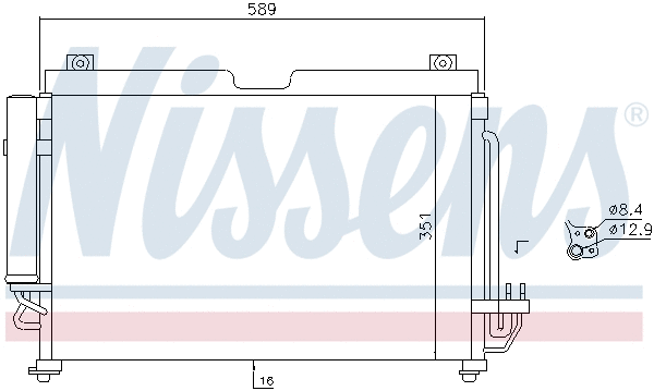 Condenser, air conditioning