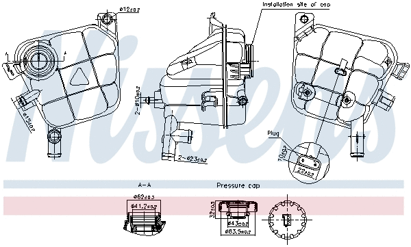 Expansion Tank, coolant (996207)