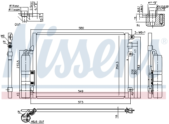 Condenser, air conditioning