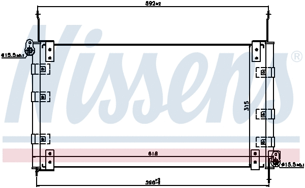 Condenser, air conditioning (94437)