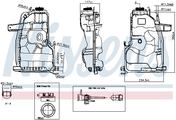 Expansion Tank, coolant
