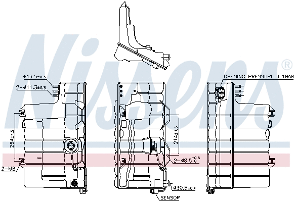 Expansion Tank, coolant