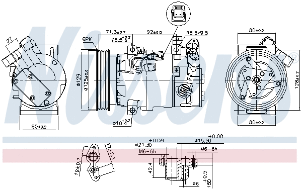 Compressor, air conditioning