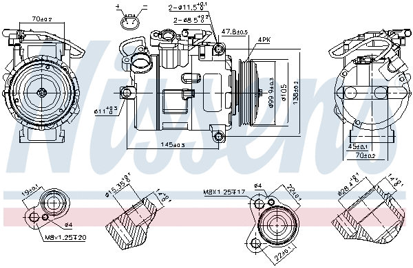 Compressor, air conditioning