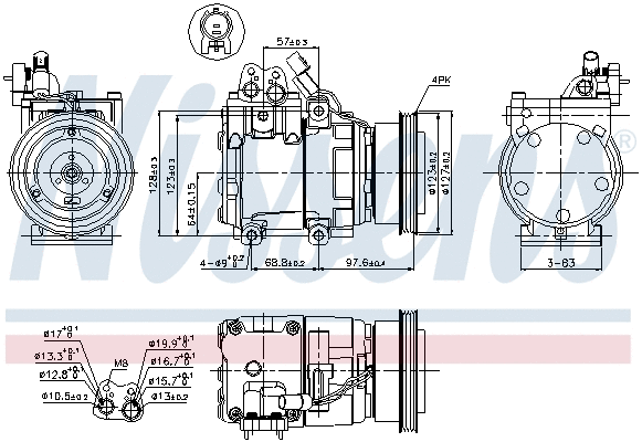 Compressor, air conditioning