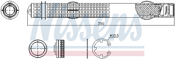 Dryer, air conditioning (95581)