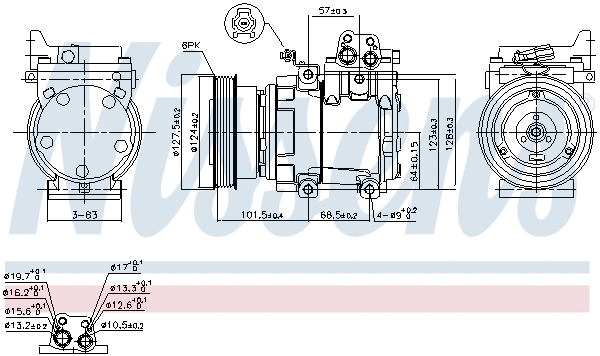 Compressor, air conditioning