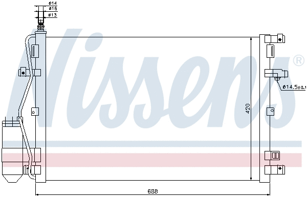 Condenser, air conditioning