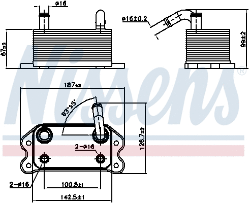Oil Cooler, engine oil