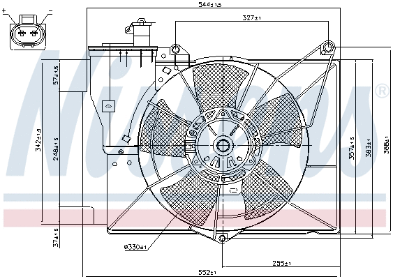 Fan, engine cooling
