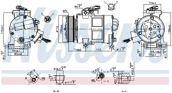 Compressor, air conditioning