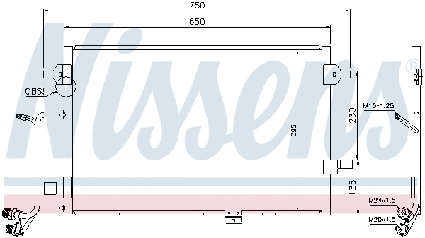 Condenser, air conditioning