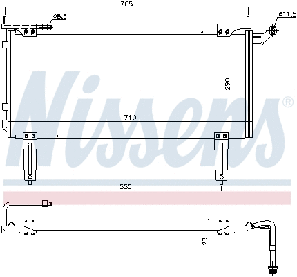 Condenser, air conditioning