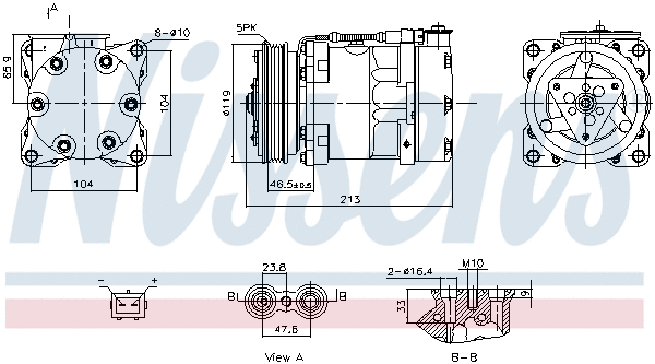 Compressor, air conditioning