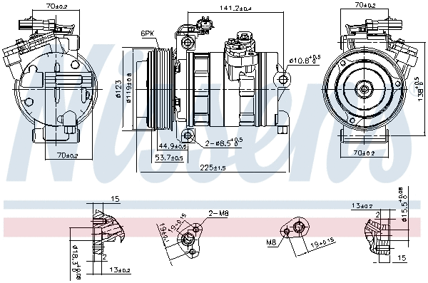 Compressor, air conditioning