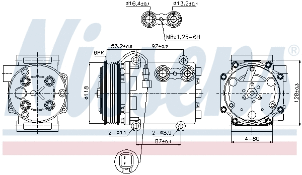 Compressor, air conditioning