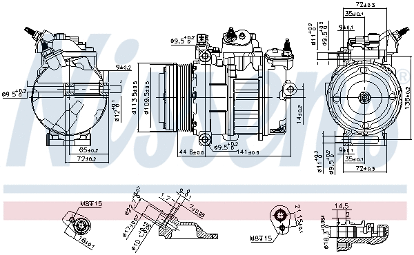 Compressor, air conditioning