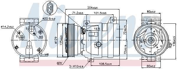 Compressor, air conditioning