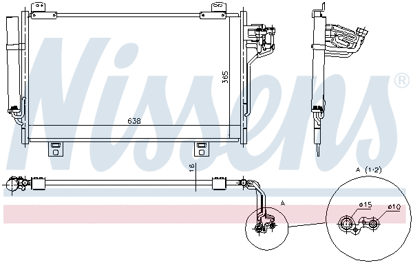 Condenser, air conditioning