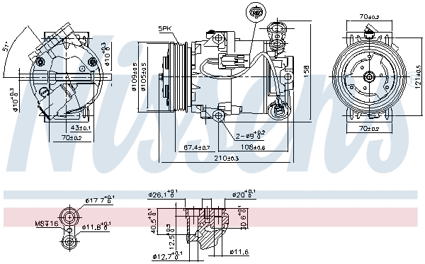 Compressor, air conditioning