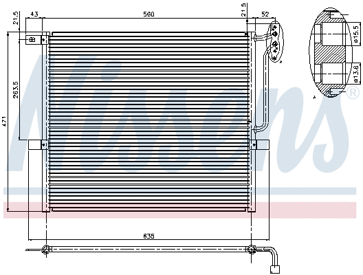 Condenser, air conditioning