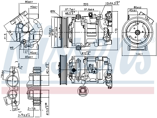 Compressor, air conditioning