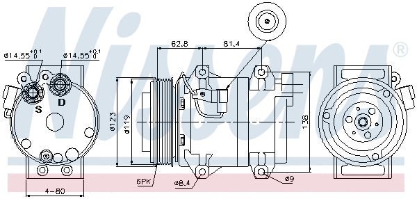 Compressor, air conditioning