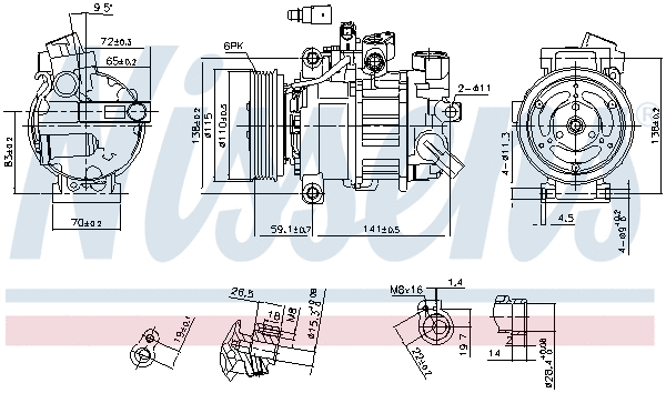 Compressor, air conditioning
