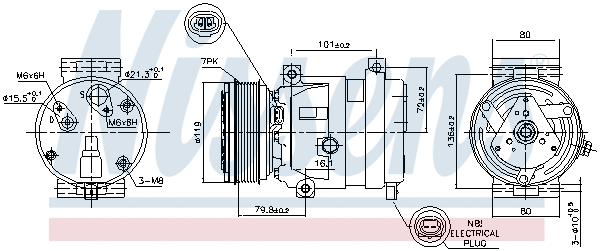 Compressor, air conditioning
