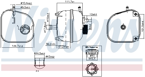 Expansion Tank, coolant