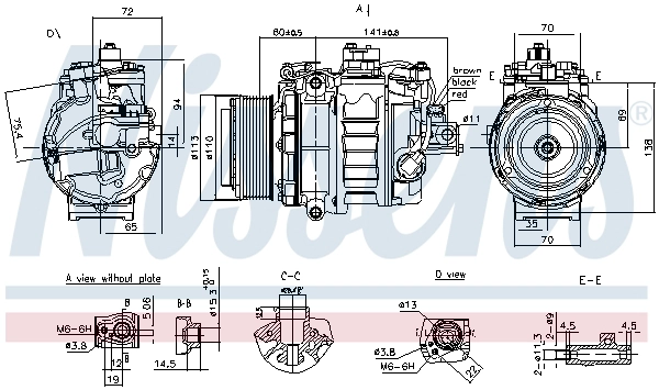 Compressor, air conditioning