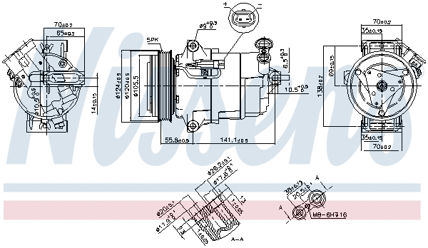 Compressor, air conditioning