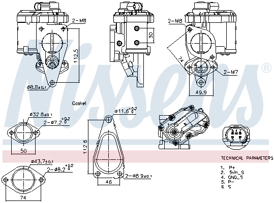 EGR Valve (98241)