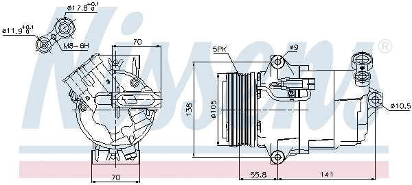 Compressor, air conditioning