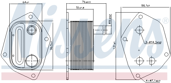Oil Cooler, engine oil