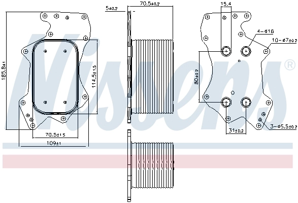 Oil Cooler, engine oil