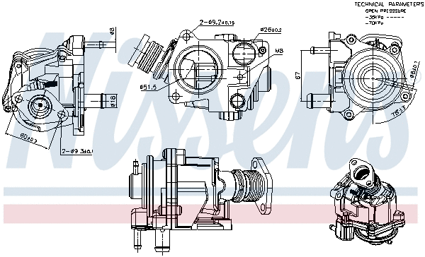 EGR Valve (98424)